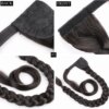 extension cheveux synthétiques pré-tressées, 30 pouces, 150g