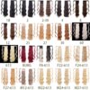 extension cheveux synthétiques à Clip pour femmes