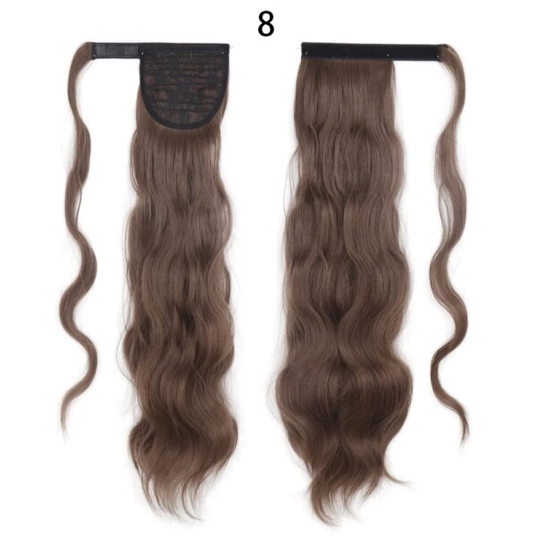 extension cheveux synthétiques à Clip pour femmes