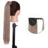 extension cheveux synthétiques en queue de cheval ondulée