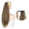 extension cheveux synthétiques en queue de cheval ondulée
