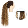 extension cheveux synthétiques en queue de cheval ondulée