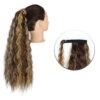 extension cheveux synthétiques en queue de cheval ondulée
