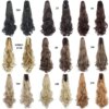 extension cheveux capillaire synthétique longue et lisse