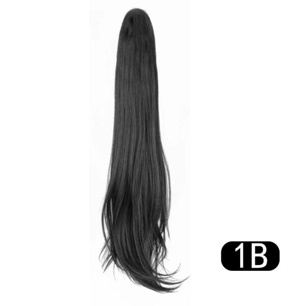 extension cheveux capillaire synthétique longue et lisse