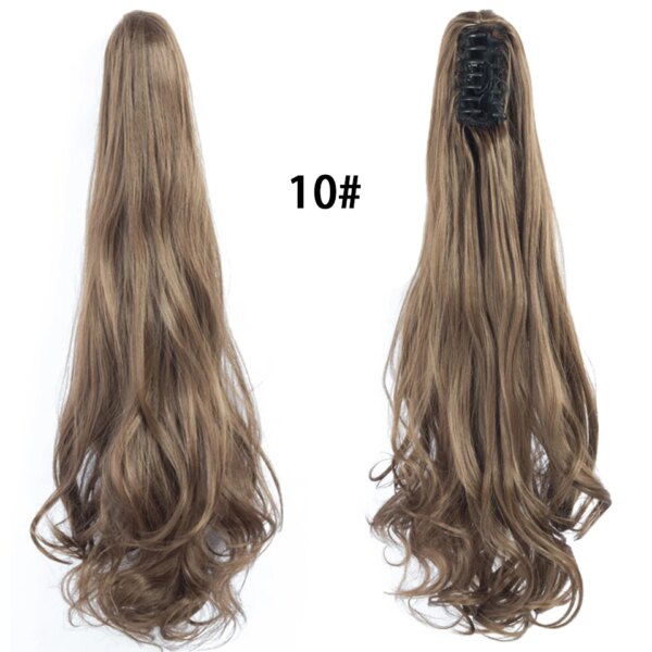 extension cheveux capillaire synthétique longue et lisse