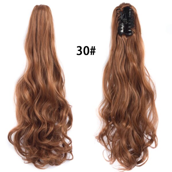 extension cheveux capillaire synthétique longue et lisse