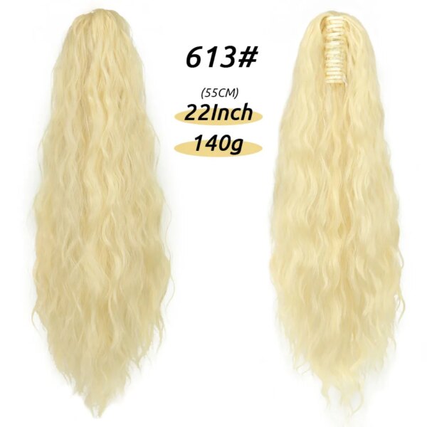 extension cheveux capillaire synthétique longue et lisse