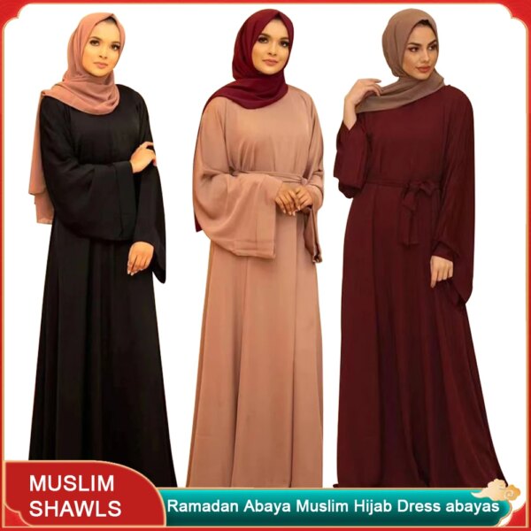 Abaya – Robe Longue pour femmes musulmanes, Hijab, Ramadan