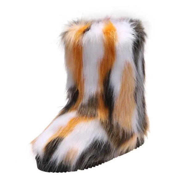 42064-39e296.jpg bottes femme de neige en fausse fourrure de renard pour femme