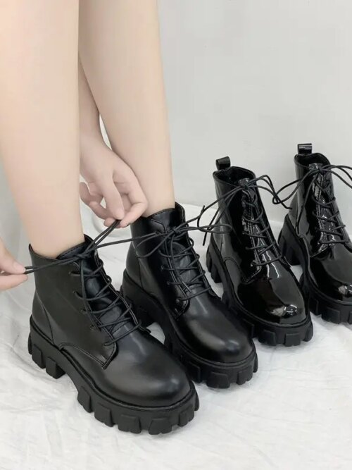 bottines femme à plateforme pour femmes, chaussures de luxe de styliste