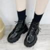 bottines femme à plateforme pour femmes, chaussures de luxe de styliste