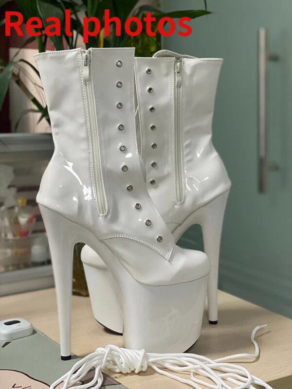 bottines femme Sexy à talons hauts de 8 pouces pour femme