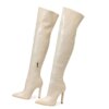 bottes femme à talons fins rayées de 11CM pour femmes