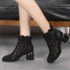 bottines femme noires femme chaussures femme luxe talons