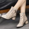 bottines femme noires femme chaussures femme luxe talons