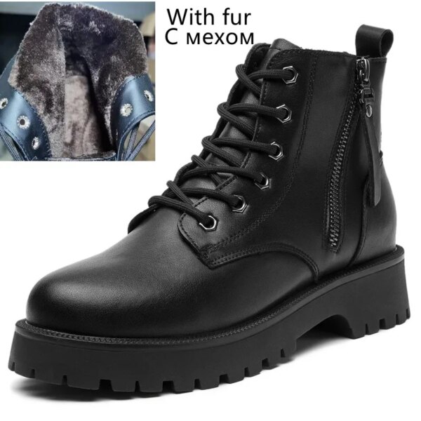 bottines femme Marton en cuir véritable pour femme