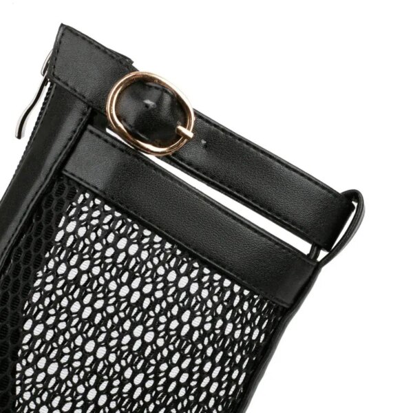 bottines femme d'été Sexy à talons hauts et carrés pour femmes