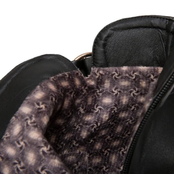 bottines femme à talons hauts et fins pour femme, bottes confortables à fermeture éclair