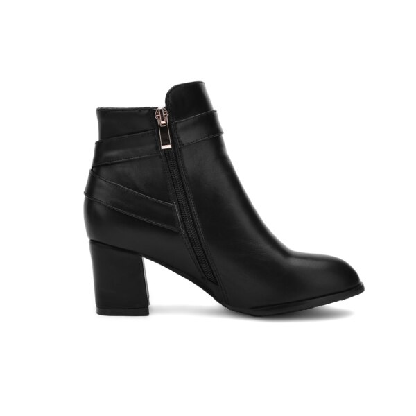 bottines femme à talons hauts carrés pour femme, chaussures à bout pointu