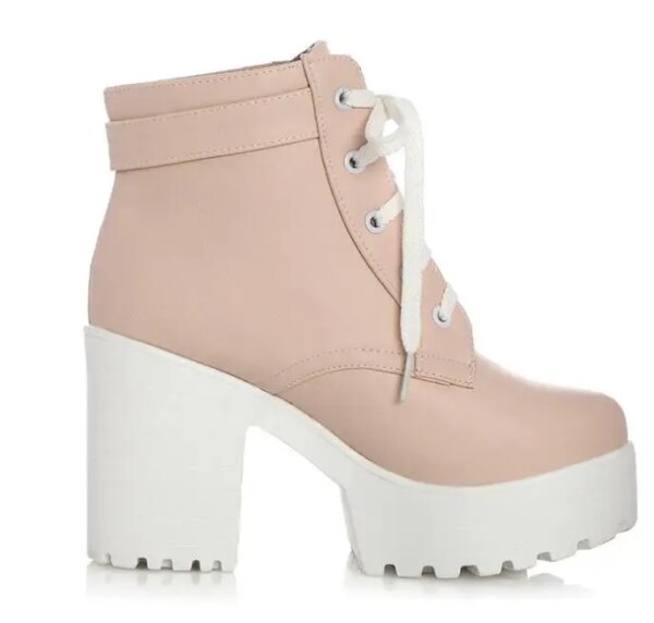 44177-bb35cc.jpg bottines femme Martin à bout rond pour femme, chaussures à talons hauts