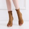 bottines femme de danse à fermeture éclair pour femmes
