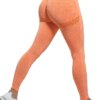 Legging sport femme push up taille haute sans couture