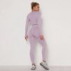 legging femme Ensemble de survêtement moulant pour femmes