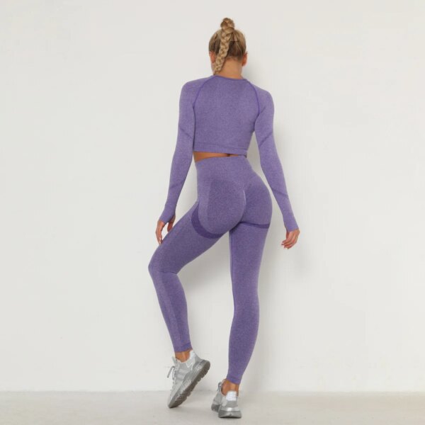 legging femme Ensemble de survêtement moulant pour femmes