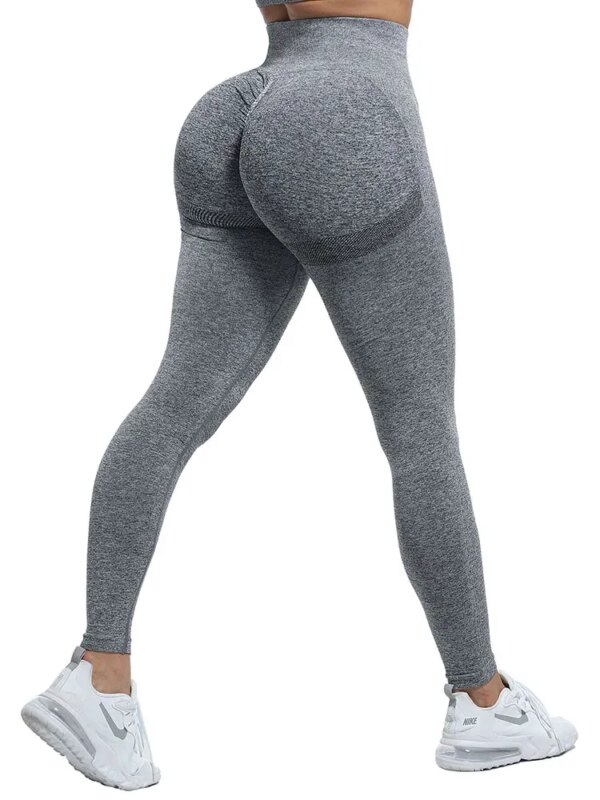 Legging sport femme push up taille haute sans couture