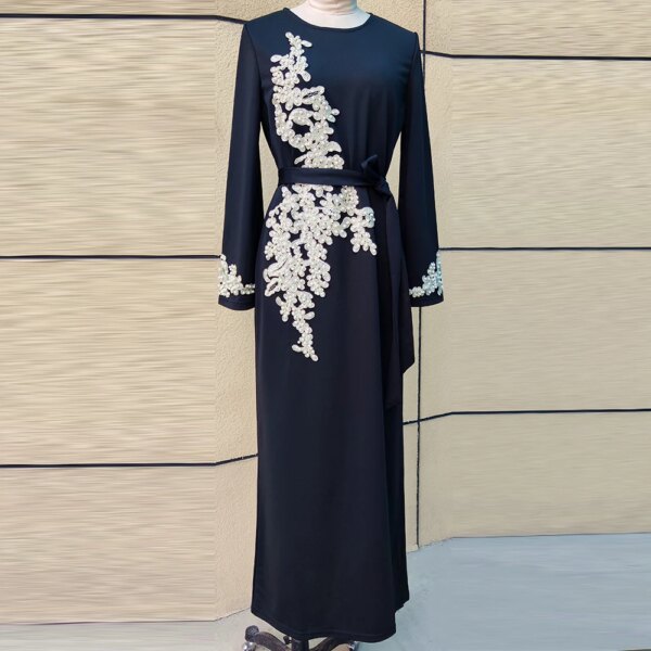 Abaya Robe Hijab pour femmes musulmanes, caftan, vêtements islamiques