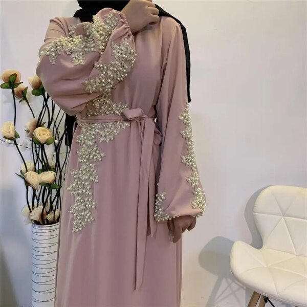 45439-11209b.jpg Abaya Robe Hijab pour femmes musulmanes, Abaya Eid Mubarak, Dubaï, Turquie, Islam Caftan