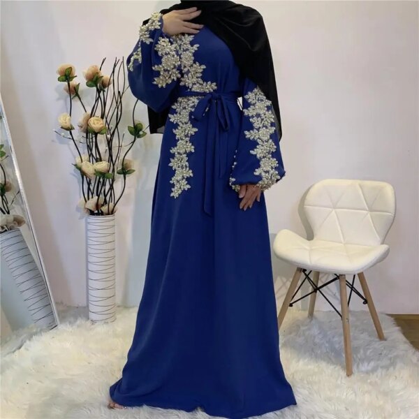 45439-71a688.jpg Abaya Robe Hijab pour femmes musulmanes, Abaya Eid Mubarak, Dubaï, Turquie, Islam Caftan