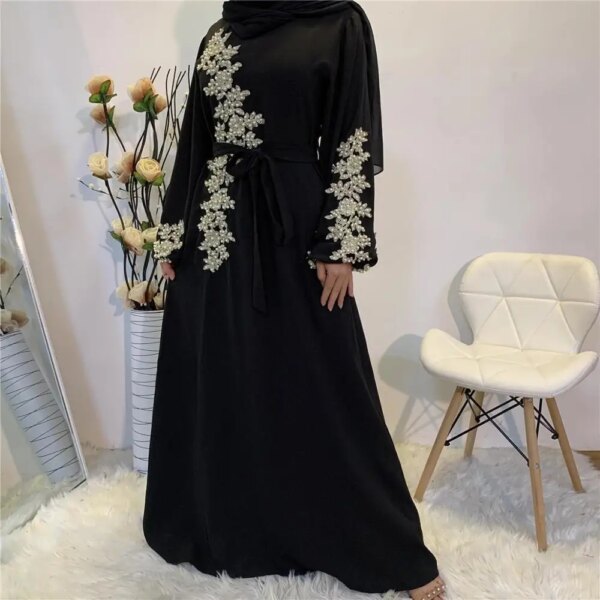 Abaya Robe Hijab pour femmes musulmanes, Abaya Eid Mubarak, Dubaï, Turquie, Islam Caftan