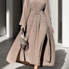 Abaya-Robe musulmane 3 pièces pour femmes, tenue de soirée, kaftan marocain