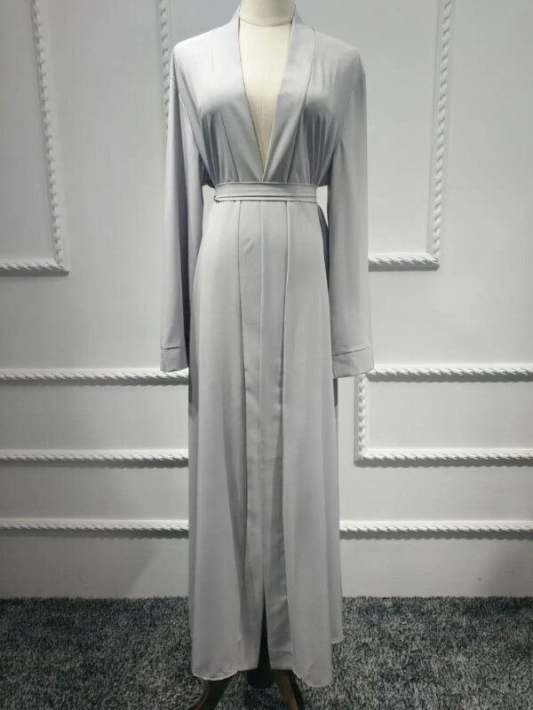 Abaya – Cardigan Kimono de dubaï pour femmes, robe musulmane, Hijab