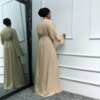Abaya – Cardigan Kimono de dubaï pour femmes, robe musulmane, Hijab