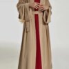 Abaya Robe musulmane lisse et soyeuse pour femmes, Abayas musulmanes longues