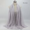 46003-6bd2fd.jpg hijab Foulard froissé en coton doux pour femme musulmane, 70x180cm, châles et enveloppes islamiques