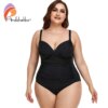 maillot de bain gainant ventre plat de Bain Sexy avec Push Up Pour Femme