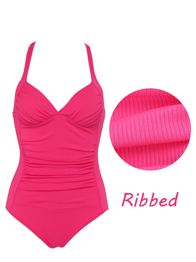 Pink Ribbed