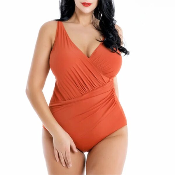 Maillot de bain une pièce pour femme, grande taille, 8XL, 7XL, 6XL, 5XL, 4XL