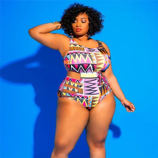 Maillot de bain une pièce grande taille, grande taille, pour femmes