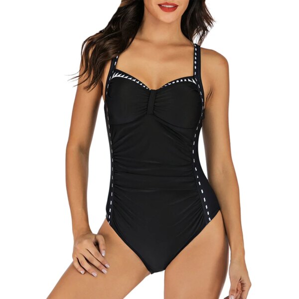 48221-479875.jpg maillot de bain gainant ventre plat pour femmes, imprimé sportif professionnel