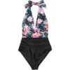 Maillot de bain 1 piece fermé, amincissant, push-up, pour femmes