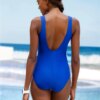maillot de bain 1 piece, col licou, Sexy, amincissant, Vintage, body, dos nu, Monokini