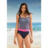 Maillot de bain une piece, dos nu, rayé, Sexy, amincissant, pour femmes