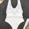 50061-dc3909.jpg Maillot de bain une pièce avec ceinture côtelée pour femme
