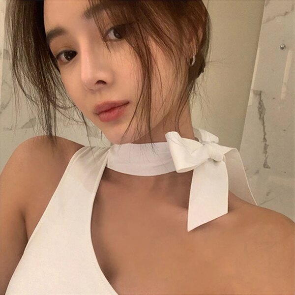 maillot de bain 1 pièce gainant , coréen, col licou, nœud papillon