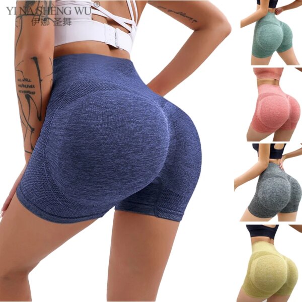 Femmes Shorts Shorts De Sport Pour Femmes Nouveau Cyclisme Jogging Fitness Taille Haute Push Up Gym shorts Leggings Femmes Yoga Vêtements Nouveauvêtements de gym